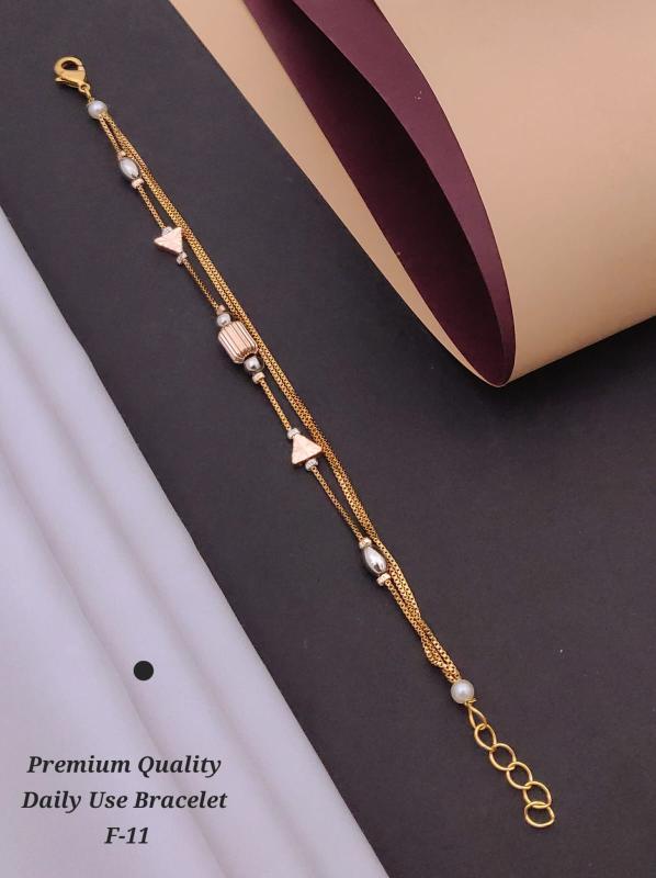Premium quality daily use bracelet F 11 Artificial jewellery wholesale market in Kolkata